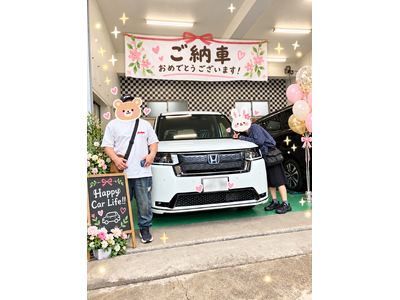 納車の写真長谷部様
