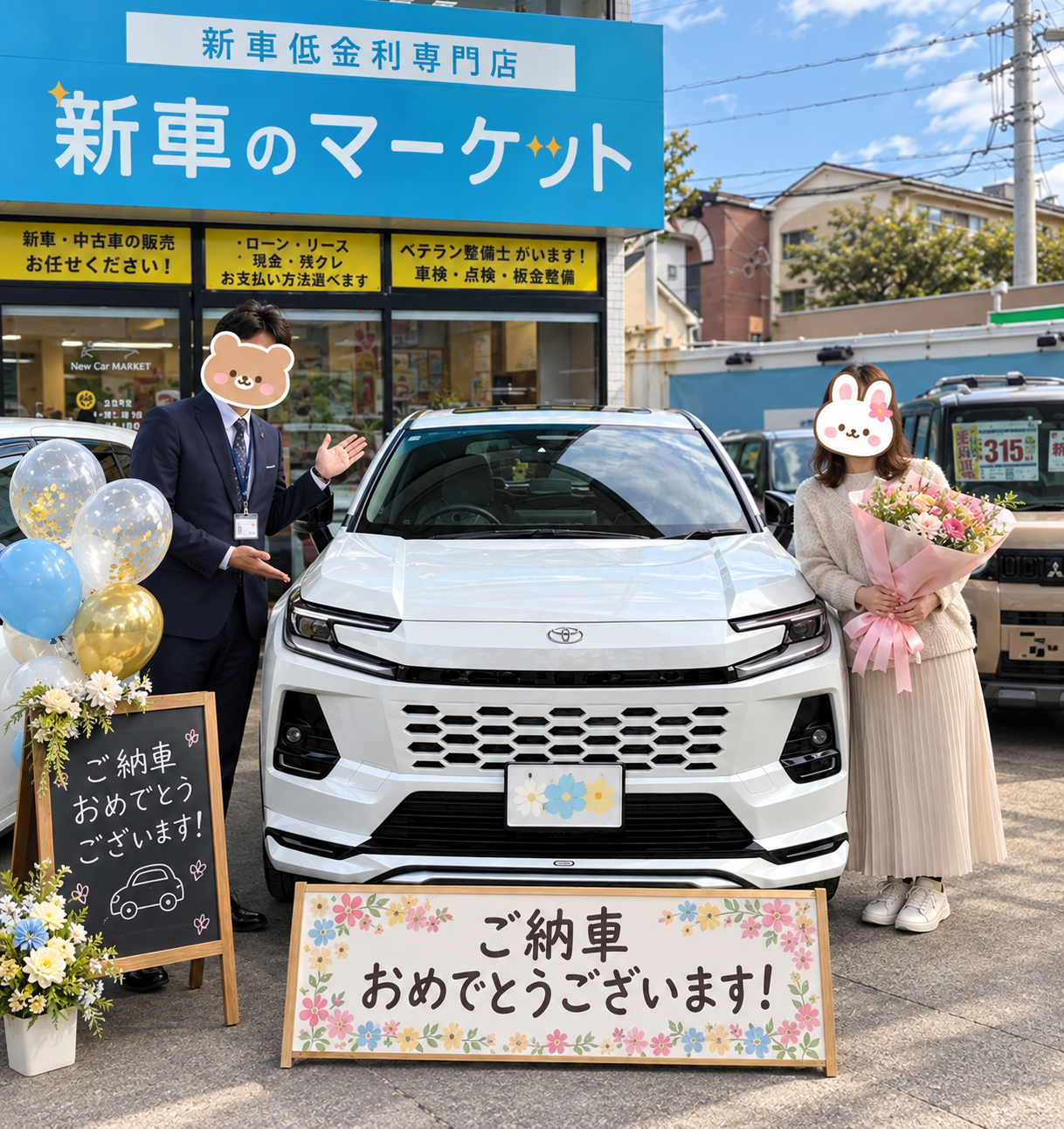 納車写真RAV4稲福様